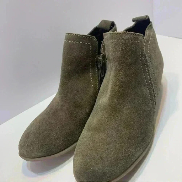 Diba Women's Zip-Up Suede Ankle Booties Brown Size US 6 - Picture 16 of 16